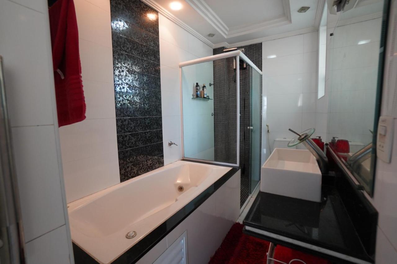 Apartamento Pe Na Areia Sao Vicente  Ngoại thất bức ảnh